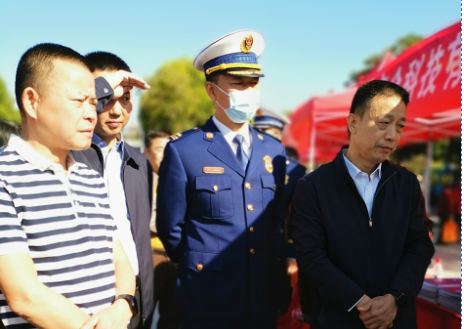 哈尔滨许畅影音制作有限公司参加河源市 2021 年新《安全生产法》 宣传周